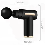 30 Level Massage Gun Fascia Deep Muscle Relax Body Neck Massager Electric Fitness Equipment Noise Reduction Male Female 6