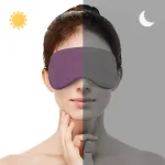 Sleeping Eye Mask Korean Style Ice Silk Warm And Cool Dual Use Adjustable Travel Light Blocking Breathable Eye Mask 6