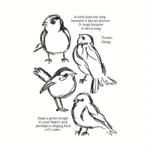 1pc Flower Letter Bird Seal Clear Stamps DIY Handbook Diary Album Scrapbooking Art Label Crafts Aesthetics Decor Rubber Stamps 4