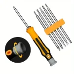 12 In 1 Magnetic Screwdriver Set Cross Flat Shaped Screwdriver Head Multifunctional Precision Handheld Maintenance Tool 6