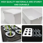 Gardening Nursery Pots Indoor Hydroponics Grower Kit Universal Hydroponic System Planting Container Gifts 3