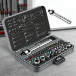 40 in 1 Multi-Function Ratchet Screwdriver Kit with Magnetic Bits – Mini Repair Tool Set for PC iPhone Home Use