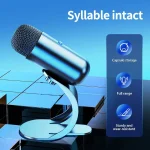 Professional Wired Condenser conference Microphone gooseneck desktop High voice quality Mic Computer Gaming USB Microphone 4