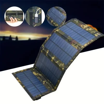 1pc USB  Folding Solar Panel Portable Flexible Small Waterproof 5V Folding Solar Panels Cells For Mobile Phone Battery Charger