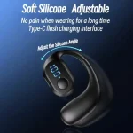 KY2 PRO Wireless Earphones Air Conduction OWS Headphone HiFi Ear-Hook Music Sports Noise Cancel Headset For All Smartphones 4