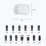 Flash Diffuser Dome Bounce Fit for Canon Speedlite 580EX 580EX II Godox V850 860II TT685 TT600 TT520II Yongnuo YN-560/565 3