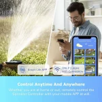 WIFI Smart Garden Irrigation Controller Smart Irrigation Water Solenoid Valve Watering System Garden Irrigation Watering Timer 3