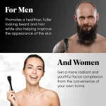 Micro Needle 540 Roller Derma Roller Dermaroller Titanium Hair Regrowth Beard Growth Anti Hair Loss Treatment Thinning Receding 4