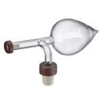 Round/Peach Shaped Red Wine Aerator Portable Transparent Red Wine Bottle Pourer and Quick Decanter Spout Glass Sobering Device 5