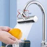 Kitchen Waterfall Three-mode Universal Swivel Extension Faucet Splash-proof Nozzle Sink Multi-function 5