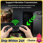 Gamepad Converter USB Receiver Bluetooth-Compatible 5.3 USB Wireless Controller Adapter for Nintend Switch PC PS4 PS5 Controller