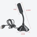USB Microphone For Laptop And Computers Adjustable Studio Singing Gaming Streaming Mikrofon Stand Mic With Holder Desktop 5