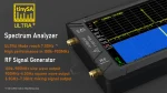 Zeenko ZS-407 Hand held tiny Spectrum analyzer tinySA ULTRA PLUS 4" display battery 5000mAh  100K-7.3GHz 2