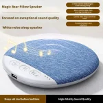 Bedroom Pillow Speaker Bluetooth 5.4, Under Pillow Sound Machine With White Noise Support 30/60/90 Min Timers, HiFi Stereo Sound 2