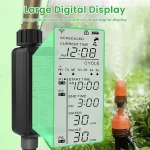 AVATTO Tuya WIFI Smart Garden Watering Timer with Large LCD Display for Home & Outdoor Irrigation,Automatic Garden Watering Tool 2