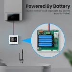 AVATTO WiFi/ZigBee Low Power Battery Smart Thermostat Water Gas Boiler Temperature Controller For Tuya Alexa Google Home Alice 2