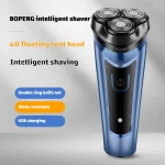 Shaver for Men USB Electric Shaver Powerful Beard Shaving Machine Electric Razor Rechargeable Waterproof 2