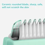 Kemei Wet Dry Groin Body Trimmer For Men Face Beard Hair Trimmer Clipper Rechargeable Pubic Ball Electric Shaver Body Groomer 3