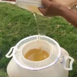 Fiber Beekeeping Honey Strainer Filter Screen Purifier Apiary Equipment Tool Honey Strainer Net Impurity Filter Cloth Honey Tool 2