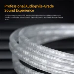 KZ Earphones Cable OFC Silver Plated Upgrade Cable Wire Type-c 2PIN Cables Microphone Optional 4