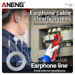 ANENG Network Cable Tracker M469A Networking Analyzer RJ45 RJ11 Telephone Line Network Wire Detector Tracker Measure Cables Tool 5