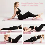 Hollow Foam Massage Roller - Yoga Fitness Column for Muscle Relaxation & Exercise Support, Training Companion 6