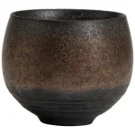 1pc Japanese Style Handmade Stoneware Tea Cup Kung Fu Tea Set Tea Cup Small Single Cup Ancient Style Quiet Road Cup Bowl Teacup 5