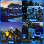 4/6/8/12Pcs Solar Flame Torch Light LED Flickering Outdoor Decoration Powered For Lawn Path Yard Patio Floor Night Lamp 4