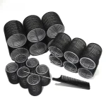 Hair Curling Rollers in Various Sizes for DIY Lazy Hair Styling, Air Bangs Curlers, Plastic Hair Curling Tool 5