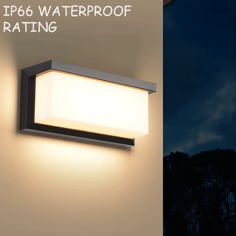 LED Outdoor Wall Light Waterproof outdoor led light Radar Motion Sensor outdoor lamp for Balcony garden lights outdoor lighting LED Outdoor Wall Light Waterproof outdoor led light Radar Motion Sensor outdoor lamp for Balcony garden lights outdoor lighting