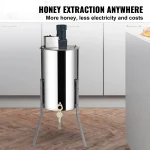 VEVOR Honey Extractor 2 3 4 Frame Manual Electric Stainless Steel Honeycomb Spinner Crank Honey Centrifuge Beekeeping Equipment 4