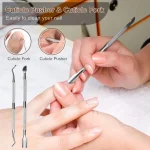 27PCS Foot Care Tool Pedicure Manicure Kit Set Stainless Steel Peeling Exfoliating Callus Dead Skin Remover Foot Scrubbing Brush 4