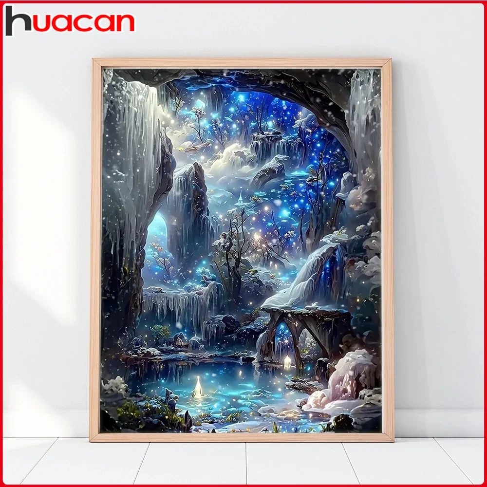 5D Diamond Painting Landscape Full Round Drill Mosaic Fantasy Paintings For Interior 30x40cm 5D Diamond Painting Landscape Full Round Drill Mosaic Fantasy Paintings For Interior 30x40cm