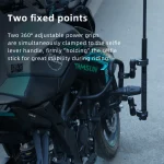 Motorcycle Bike Panoramic Selfie Stick for insta360 One X2 X3 Monopod Handlebar Mount Bracket for GoPro Max Hero 11 Accessories 6