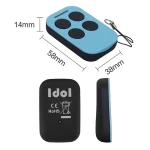 Garage Door Remote Control AUTO SCAN Multi Frequency Duplicate 280-868MHZ Multi Brand 433.92MHz Fixed Rolling Code Gate Opener 4