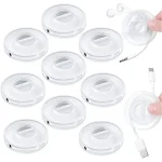 1/3pcs Portable Round Cable Winder Storage Box Multifunctional Data Cord Container Home Office USB Charger Stand Wire Management 5