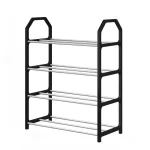 4 Floor Assembly Creative Home Shoe Rack Living Room Dormitory Door Storage Shoe Cabinet Components Household Supplies 6
