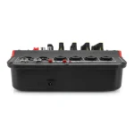6-Channel Audio Mixer Outdoor Conference Audio USB Bluetooth-compatible Reverb Audio processor Sing Live with Sound Card Mixers 5
