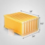 7PCS Auto Seeping Honey Bee Hives Beehive Frames +Cedarwood Beekeeping Brood Box 6