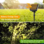 Solar Powered Fairy Lights 7M 12M 22M 32M Outdoor Waterproof LED String Lights 8 Modes for Garden Patio Tree Decor 5