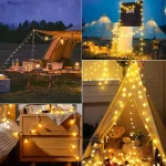 10M Small Ball Fairy Lights Globe String Lights USB/Battery Operated for Garden Christmas Bedroom Wedding Camping Tent Decor 5