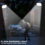 56 LED Solar Landscape Spotlights Outdoor Waterproof Motion Sensor 3 Mode Solar Wall Garden Powered Lights Yard Porch Pathway 6
