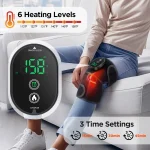 Electric Cordless Thermal Knee Pad Brace Massager 3 in 1 for Shoulder Elbow Joint Care Knee Support Muscle Relax Hot Compress 2