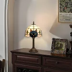 Black Cat Table Lamp for Bedroom Nightstand Decor,Animal Nursery Bedside Lamp for Kid Study Room,Cute Desk Lamp for Girl Room 2