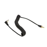 1 Pc 3.5mm To Male PC Flash Sync Cable Screw Lock For Trigger Studio Light Camera Flashes Accessories PC Flash Sync Cable 2