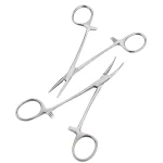 Hand Tool 12.5 16 18cm Hemostatic Forceps Pet Hair Clamp Fishing Locking Pliers Epilation Tools Curved/Straight Tip Cutter Tool 2