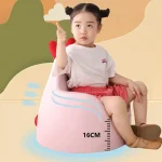 Children's Mini Cartoon Sofa Baby Cute Rabbit Bear Seat Removable Washable Boy Girl 1-6 Years Small Confortable Sofa for Reading 6