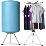 COSTWAY Portable Clothes Dryer Ventless Laundry Dryer with Heated Air Circulation System for Efficient Home and Dormitory Use C