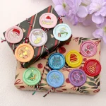 Christmas Series Wax Seal Stamps Vintage Merry Christmas Gift Snowman Head For DIY Festival Gift Wrapping Cards Scrapbooking 6