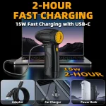 Powerful Handheld Fan, 200000RPM Turbo Jet Fan Mini Portable Blower for Outdoor Camping Cleaning Computer Dust, Strong Airflow R 5
